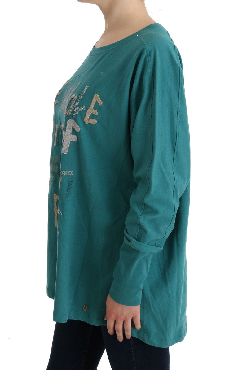 John Galliano Groen Katoenen Oversized Trui