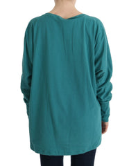 John Galliano Groen Katoenen Oversized Trui