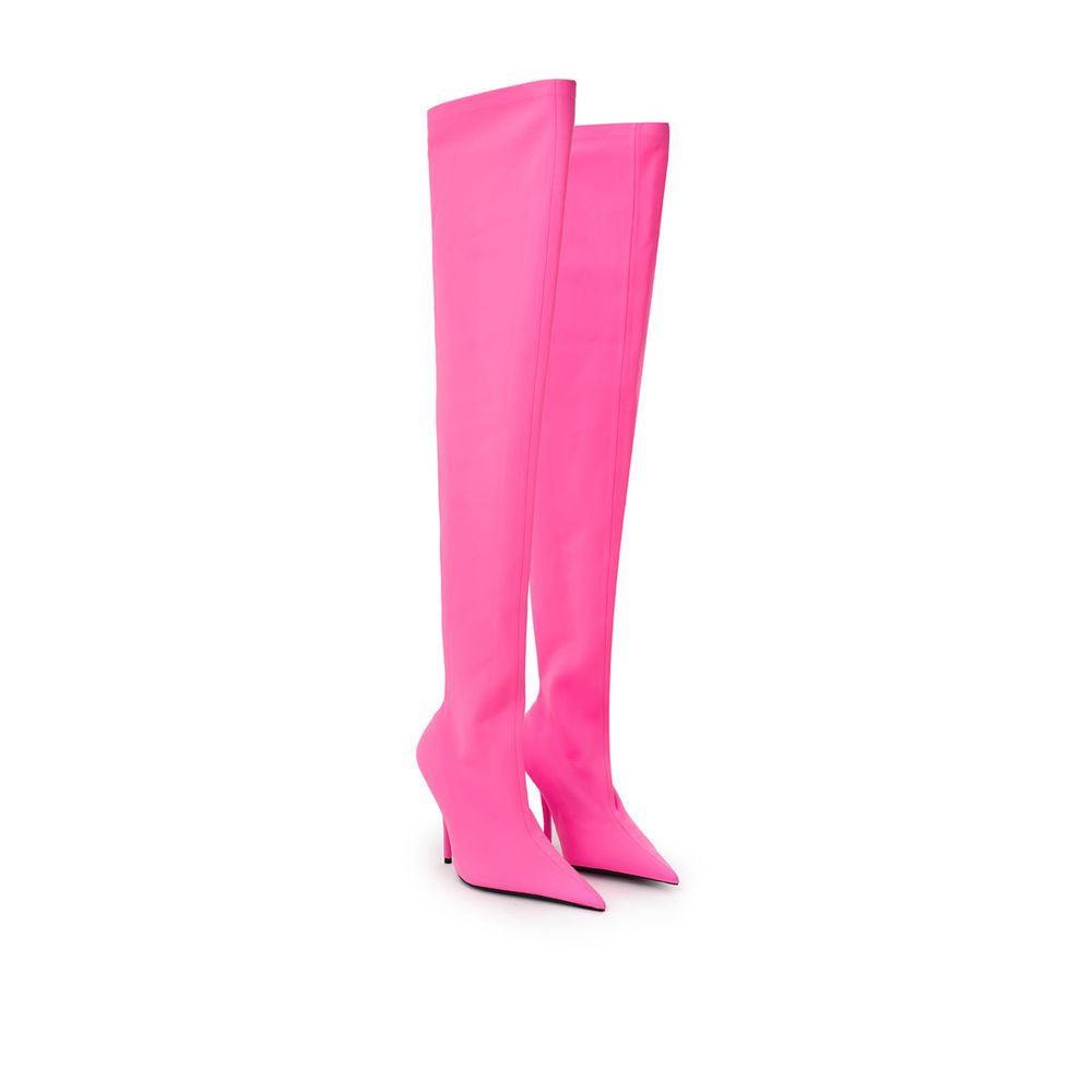 Balenciaga Stiefel aus rosa Polyester