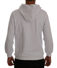 Daniele Alessandrini Witte Pullover Hoodie Katoenen Trui