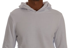 Daniele Alessandrini Witte Pullover Hoodie Katoenen Trui