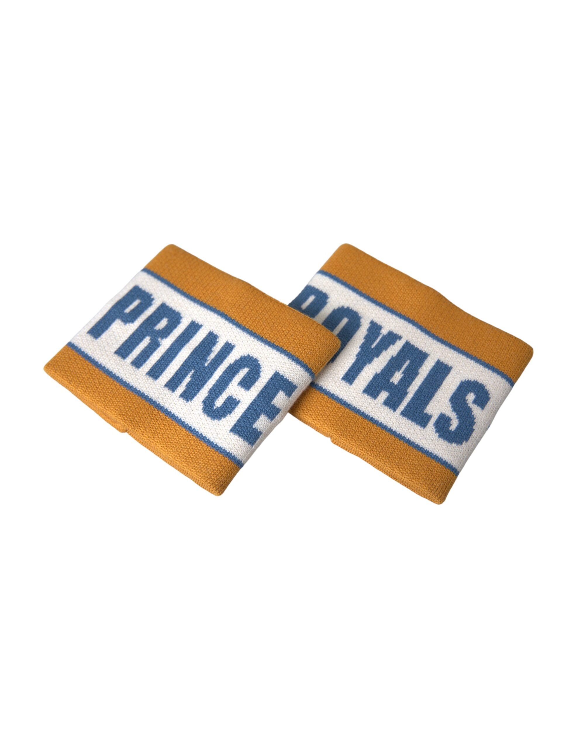 Dolce & Gabbana Mehrfarbiges Prince Royals Armband aus Wolle