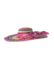 Dolce & Gabbana Multikleurige Fantasy Hoed met brede Slappe Rand