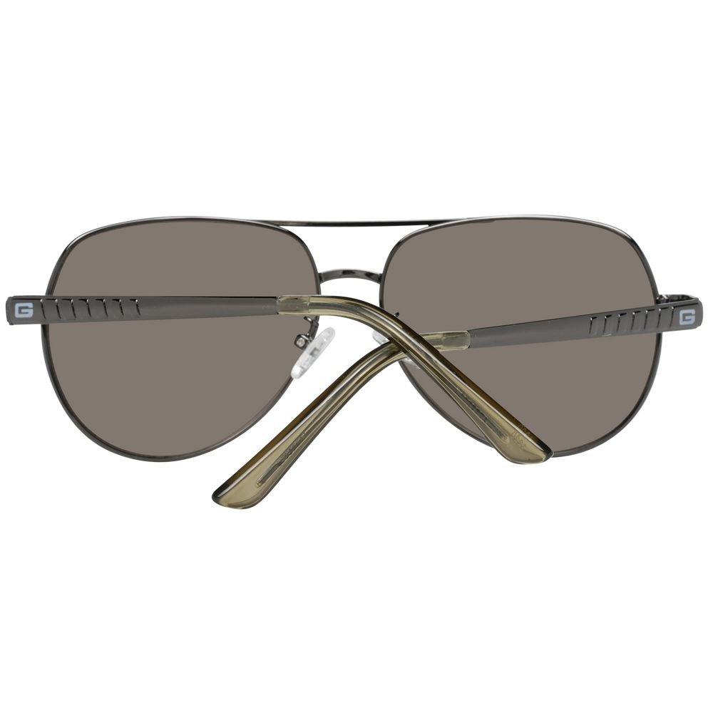 Guess – Graue Sonnenbrille aus Metall