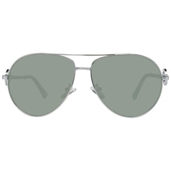 Guess Sonnenbrille aus silbernem Metall
