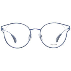 Police Blue Metal & Plastic Glasses (Frames)
