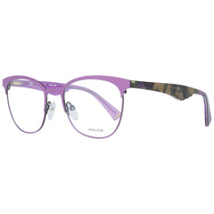 Lila Plastik-Polizeibrille (Gestell)