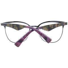 Lila Plastik-Polizeibrille (Gestell)
