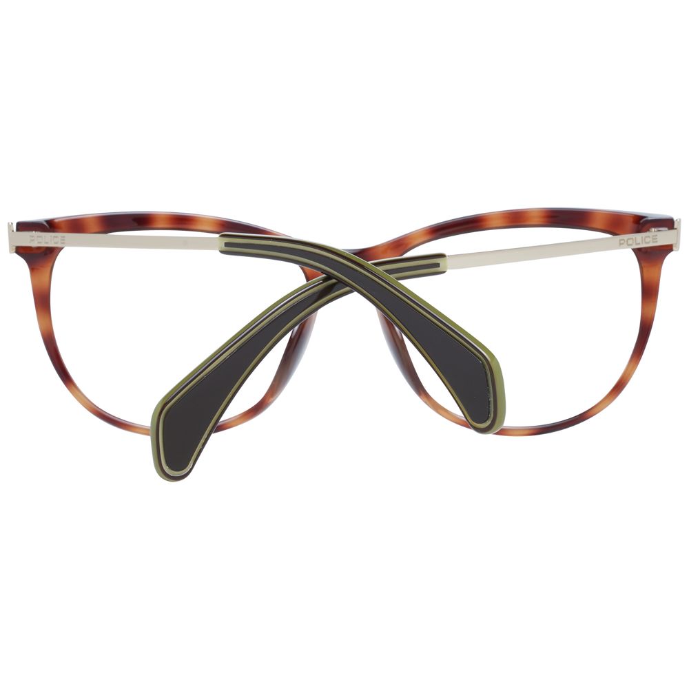 Police braune Metall- & Kunststoffbrille (Fassungen)