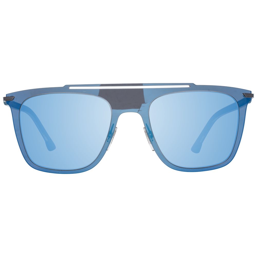Police Sonnenbrille aus Metall & Kunststoff in Blau
