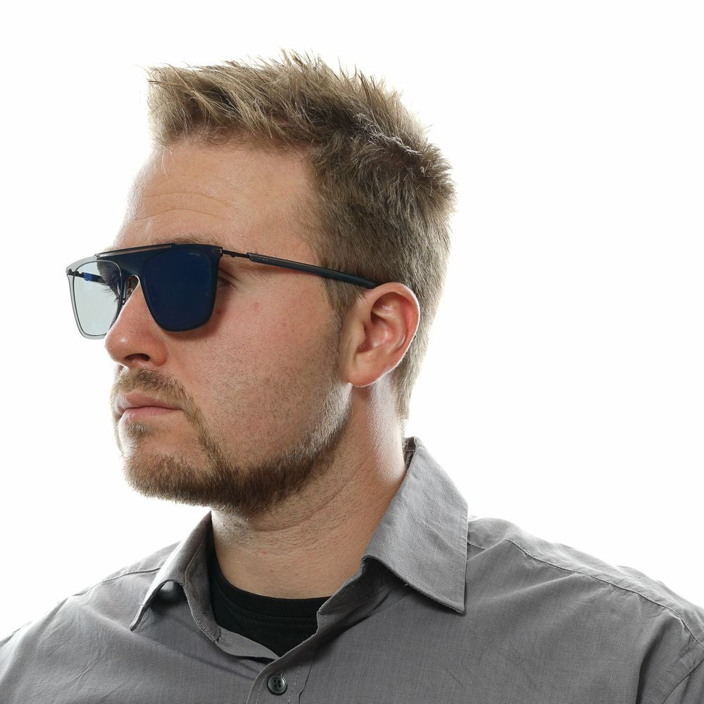 Police Sonnenbrille aus Metall & Kunststoff in Blau