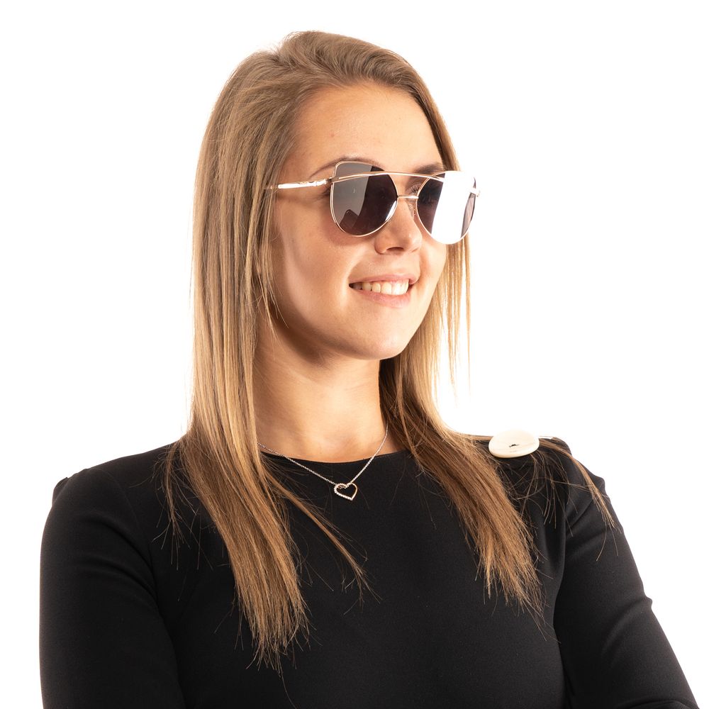 Guess Roségoldene Metall-Sonnenbrille