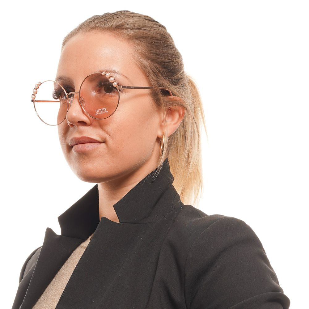Guess Roségoldene Metall-Sonnenbrille
