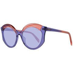 Emilio Pucci Sonnenbrille aus lilafarbenem Kunststoff