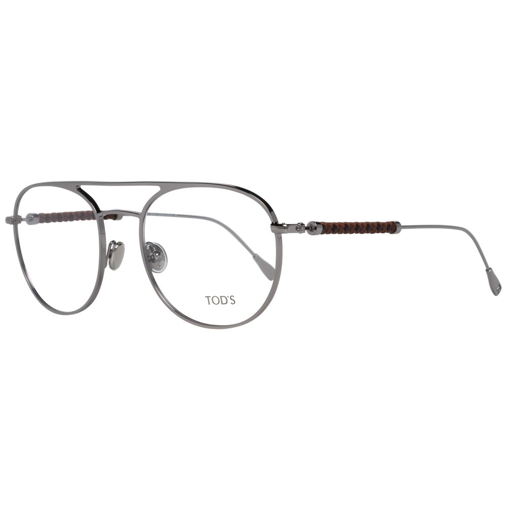 Tod's Brille aus silbernem Metall (Fassung)