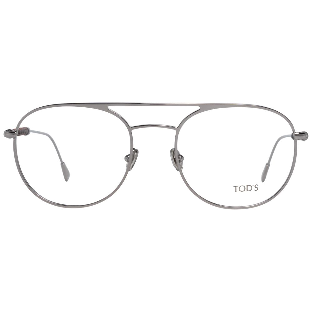Tod's Brille aus silbernem Metall (Fassung)