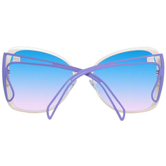 Emilio Pucci Sonnenbrille aus beigem Metall