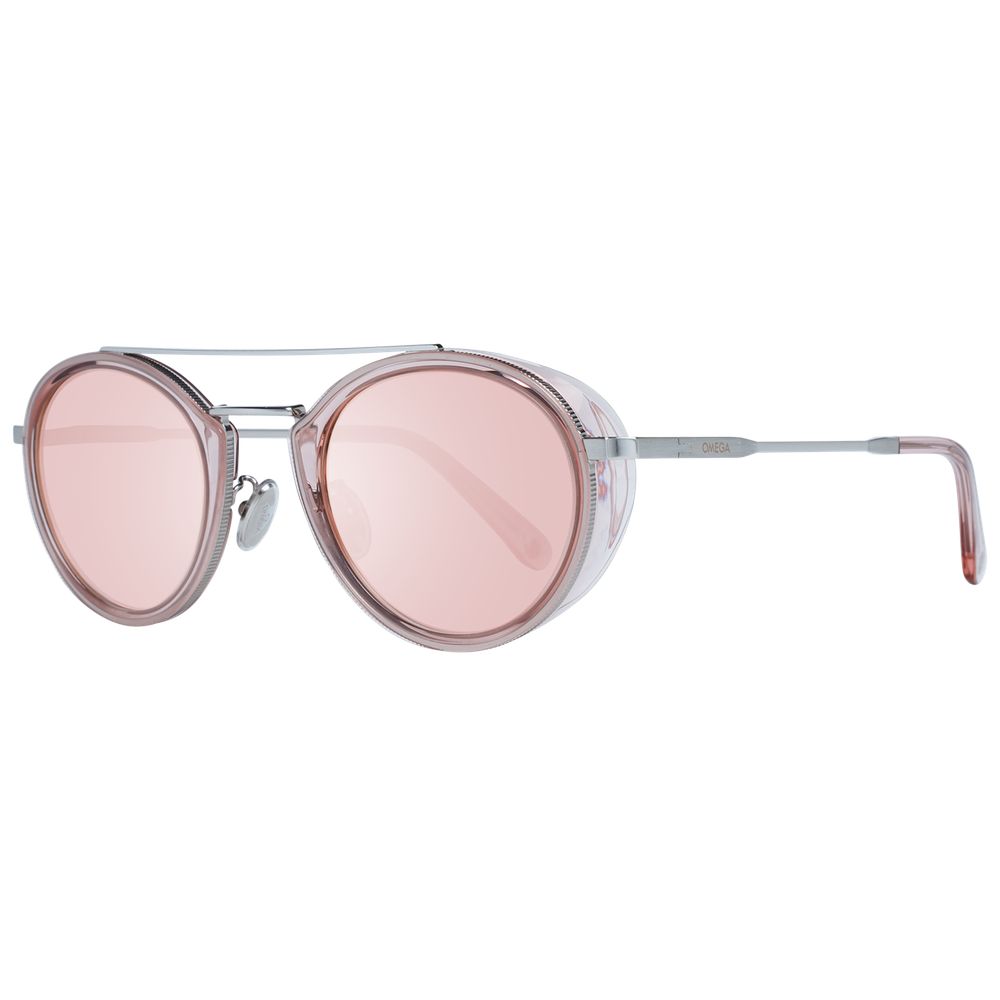 Omega Pink Metal Sunglasses