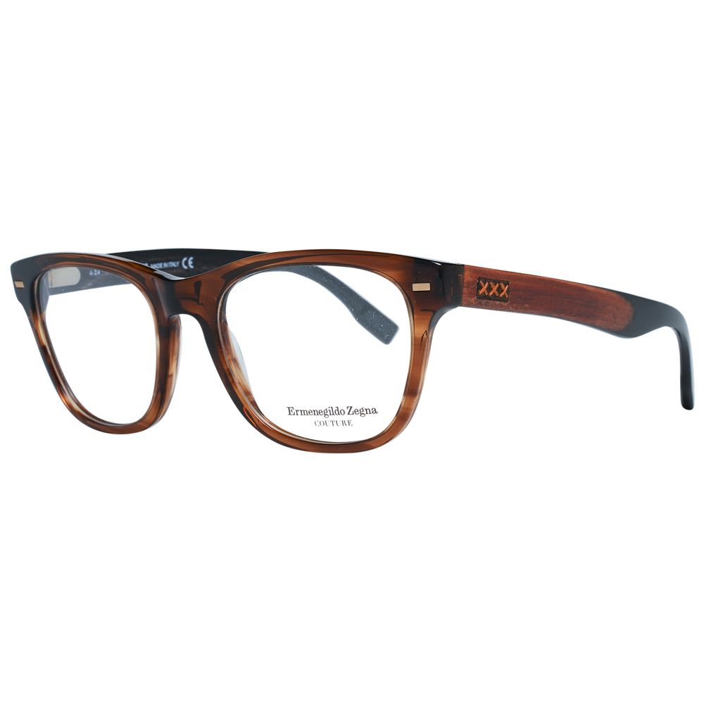 Ermenegildo Zegna Braune Kunststoffbrille (Fassungen)