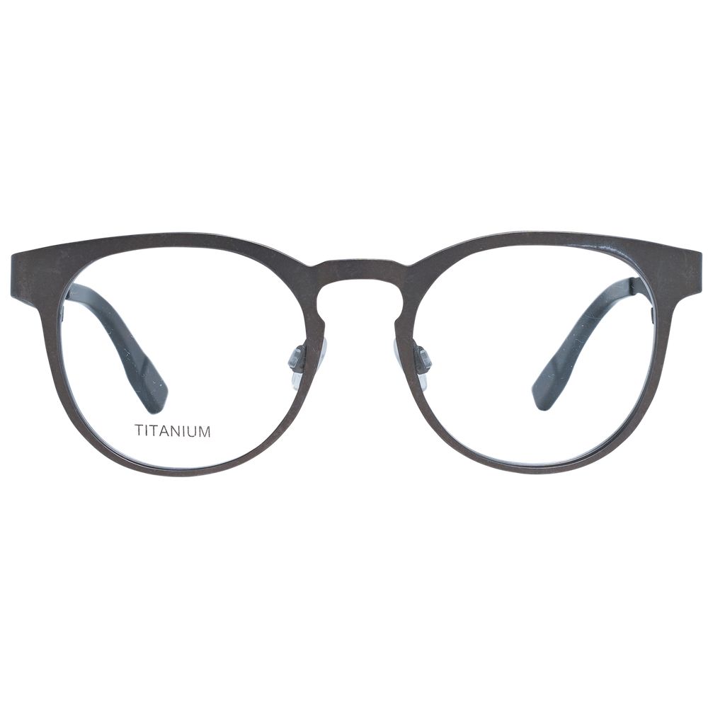 Ermenegildo Zegna graue Titanbrille (Gestell)