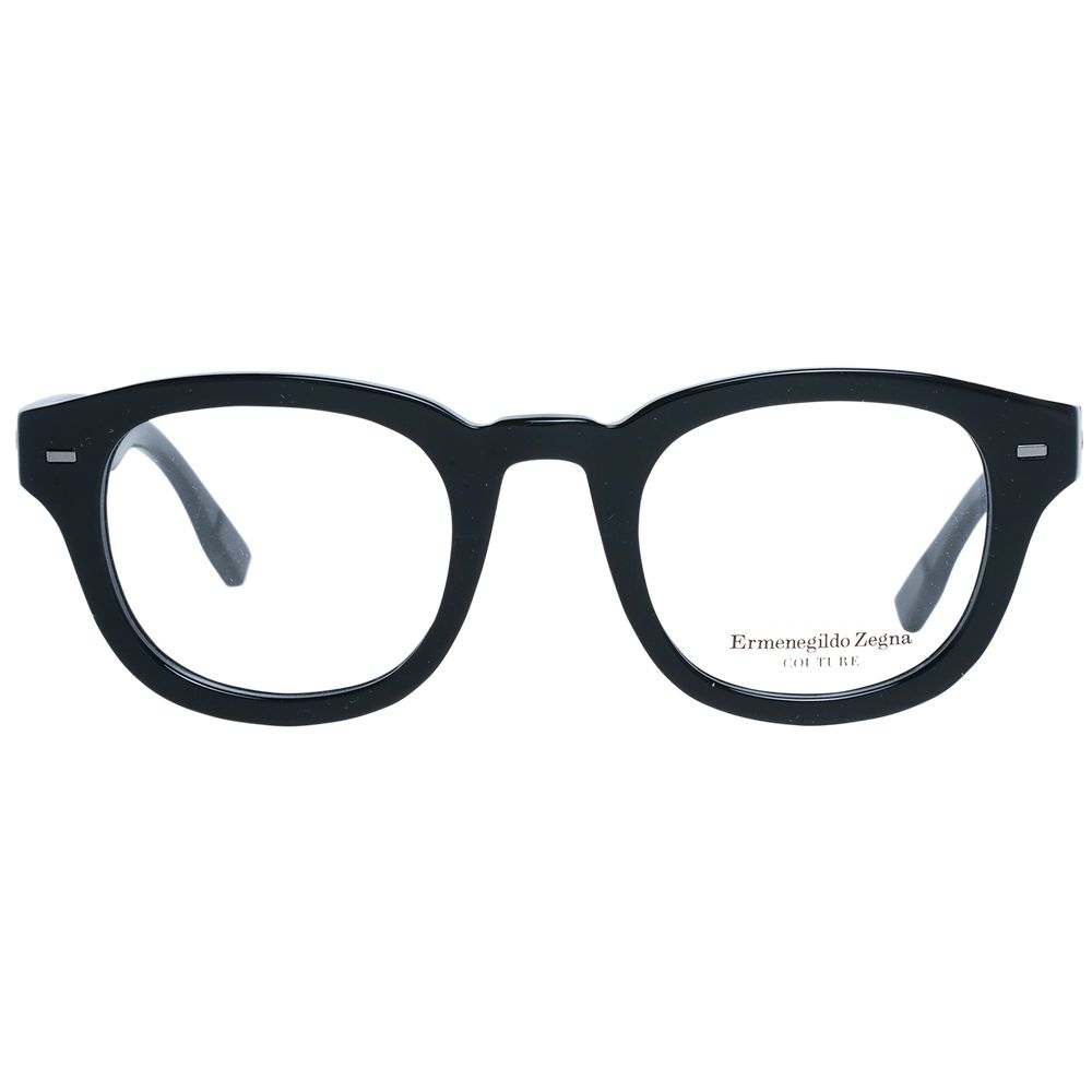 Ermenegildo Zegna Schwarze Kunststoffbrille (Fassungen)