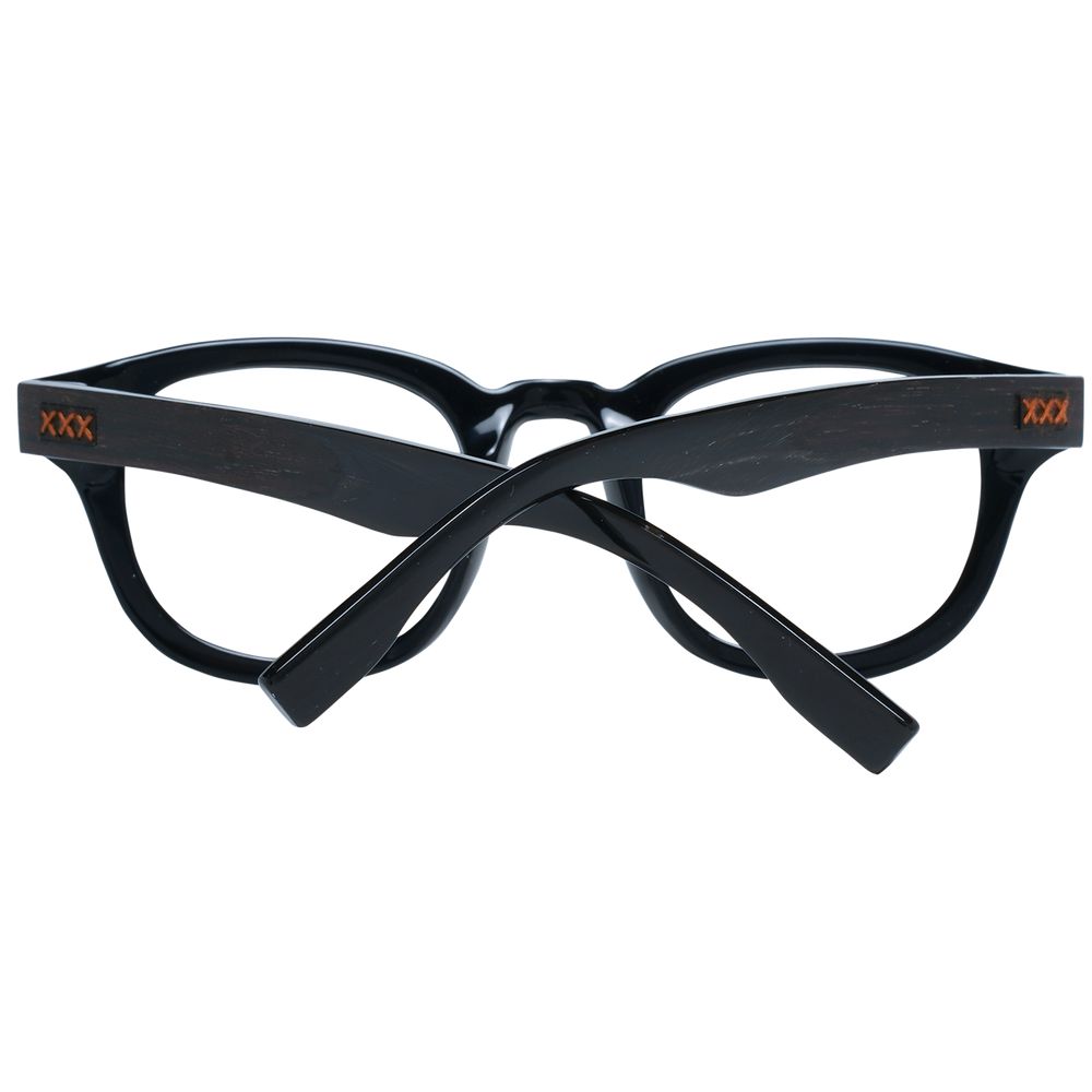 Ermenegildo Zegna Schwarze Kunststoffbrille (Fassungen)