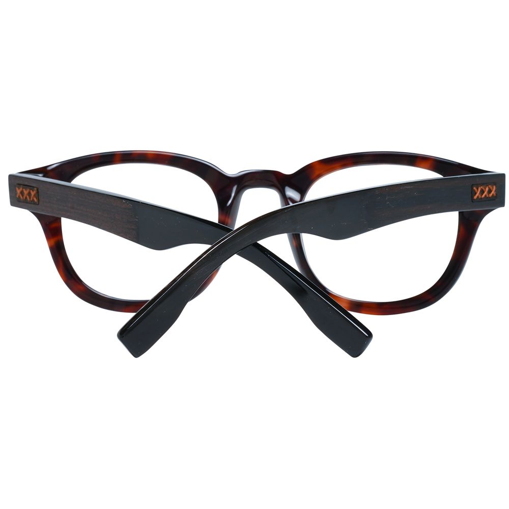 Ermenegildo Zegna Braune Kunststoffbrille (Fassungen)