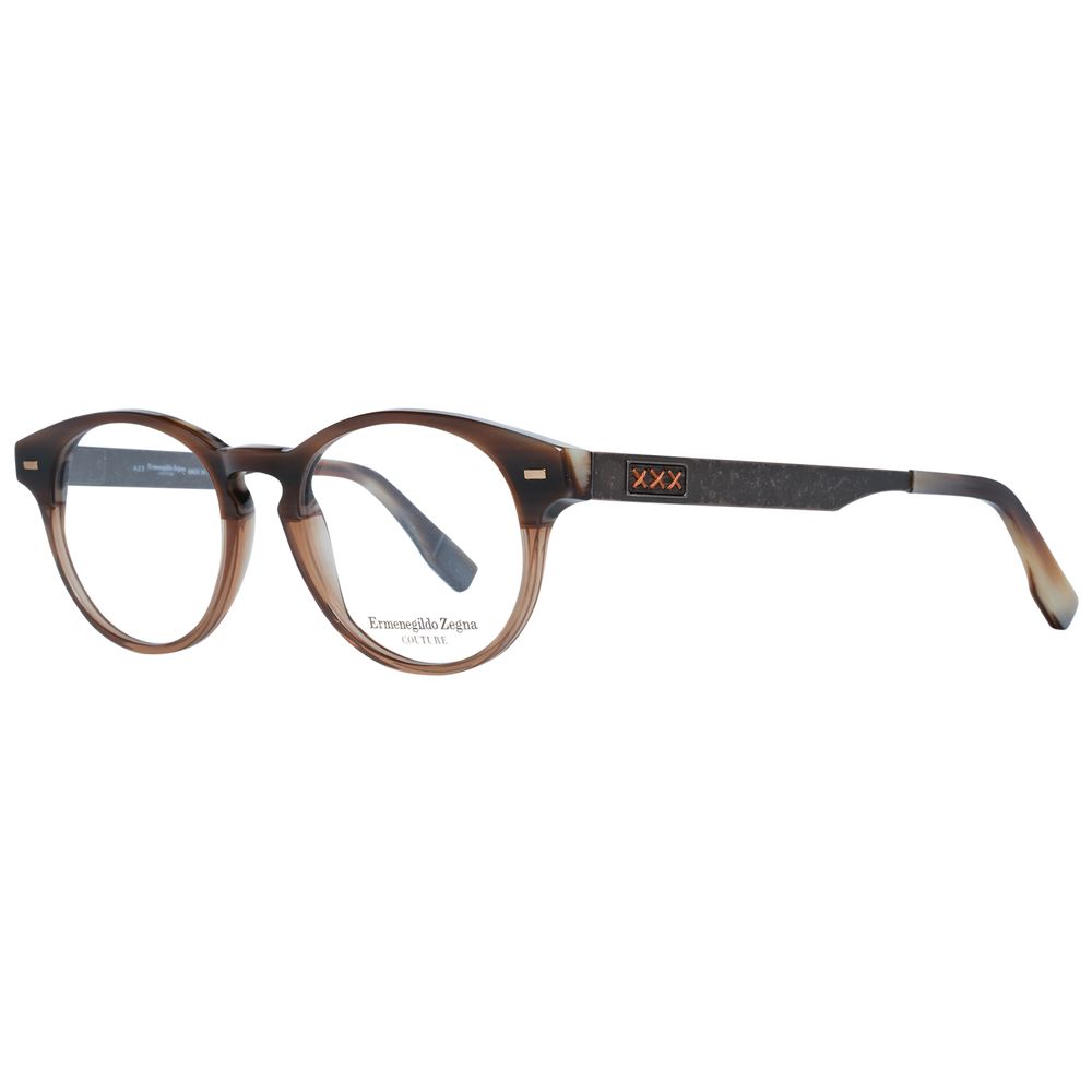 Ermenegildo Zegna Braune Kunststoffbrille (Fassungen)