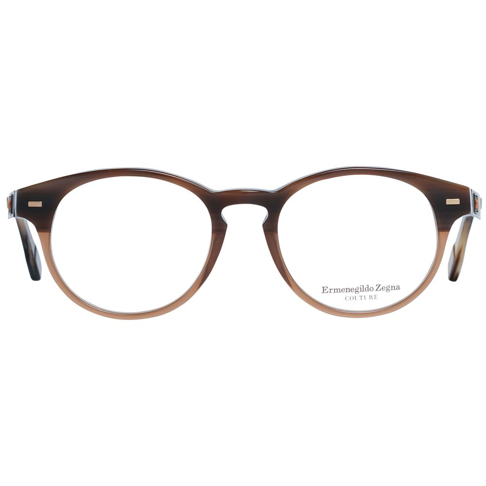 Ermenegildo Zegna Braune Kunststoffbrille (Fassungen)