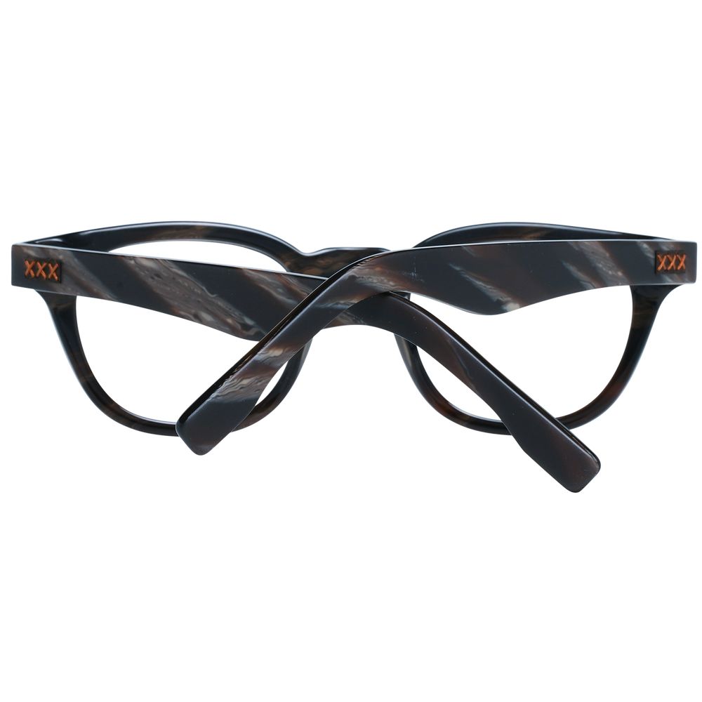 Ermenegildo Zegna Schwarze Kunststoffbrille (Fassungen)
