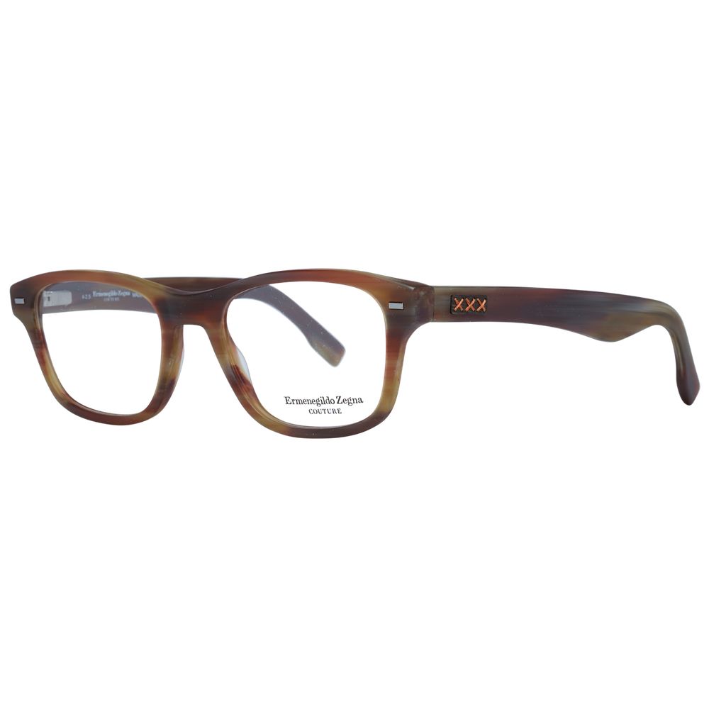 Ermenegildo Zegna Braune Kunststoffbrille (Fassungen)
