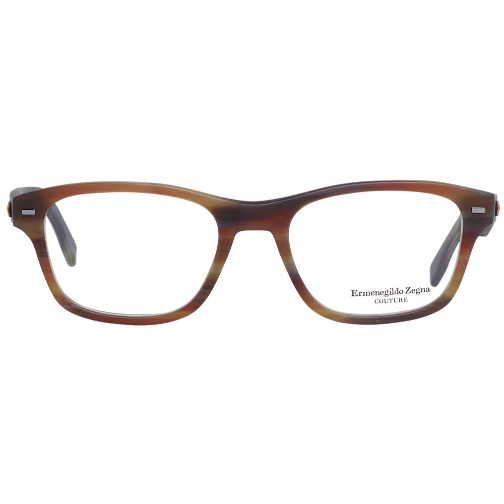 Ermenegildo Zegna Braune Kunststoffbrille (Fassungen)