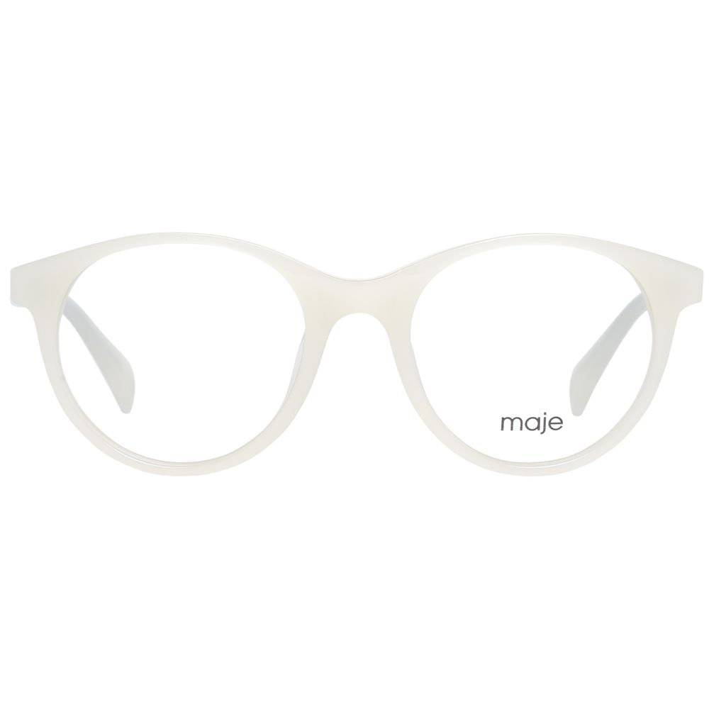 Maje Witte Acetaat Bril (Montuur)
