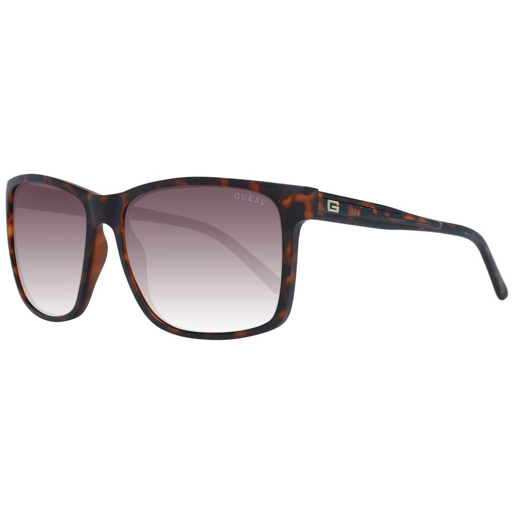 Guess – Braune Sonnenbrille aus Kunststoff