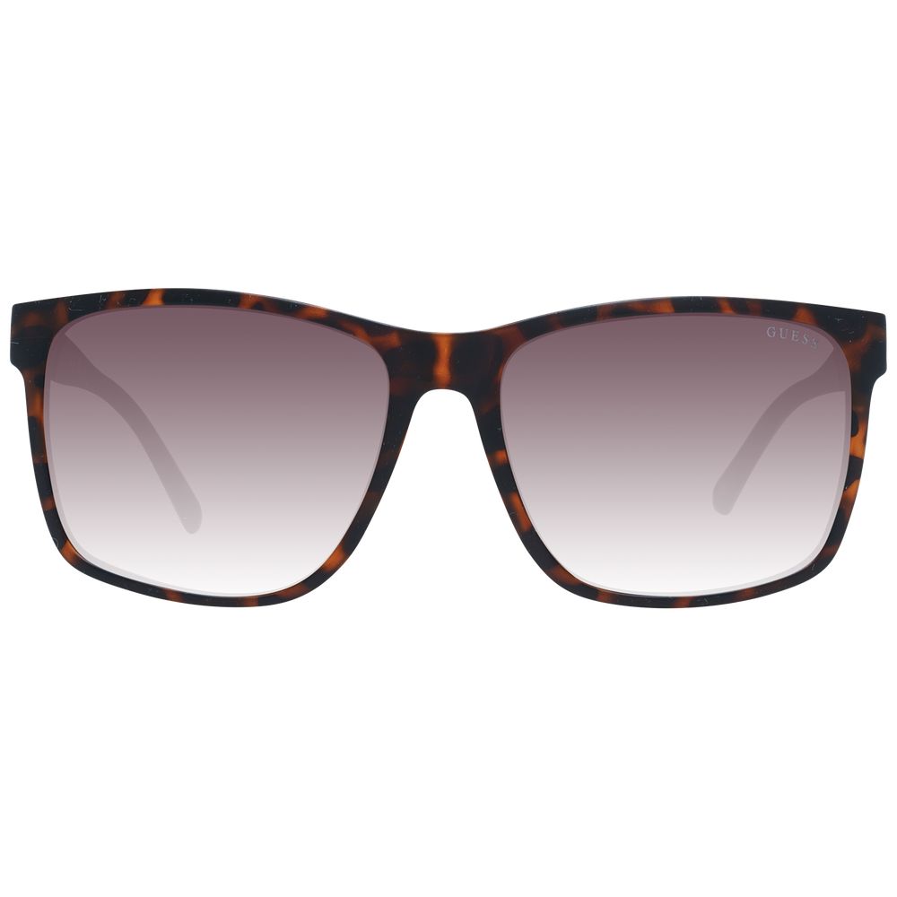 Guess – Braune Sonnenbrille aus Kunststoff