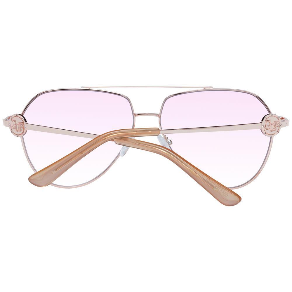 Guess Roségoldene Metall-Sonnenbrille