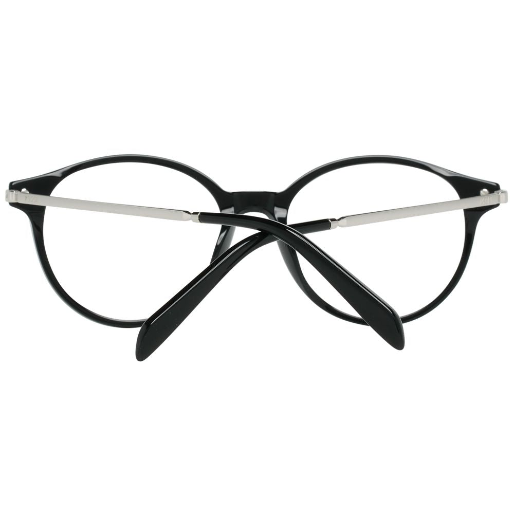 Emilio Pucci Brille (Gestell) aus schwarzem Metall und Kunststoff
