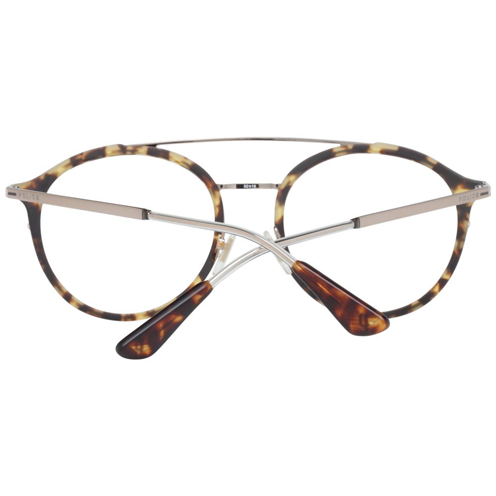 Politie bruin metalen en plastic bril (montuur)