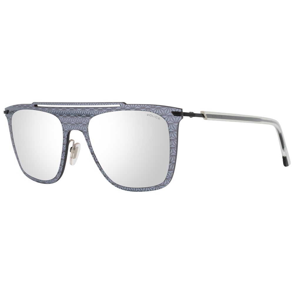 Police Sonnenbrille aus grauem Kunststoff