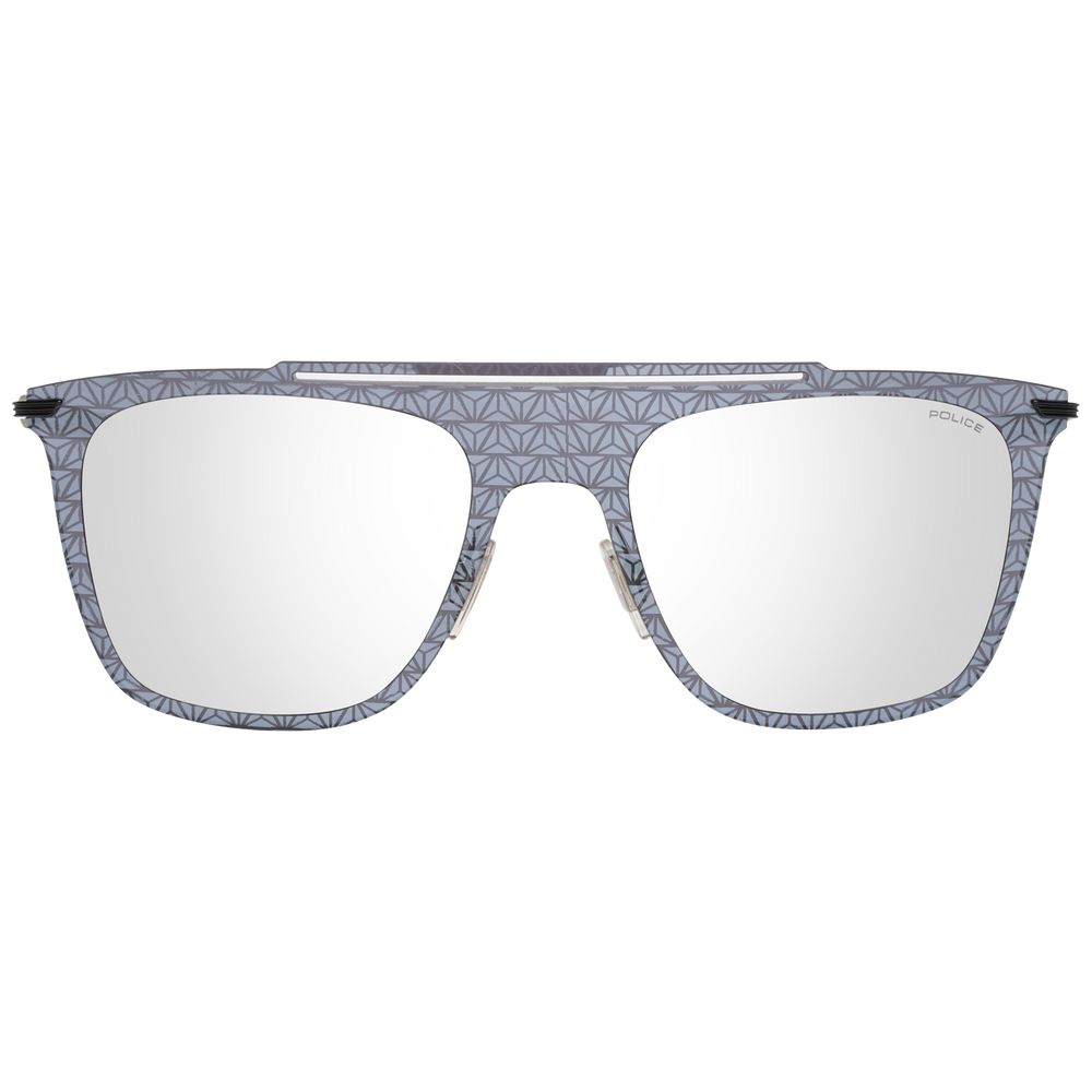 Police Sonnenbrille aus grauem Kunststoff