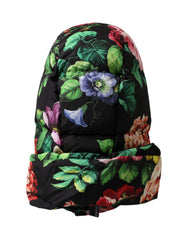 Dolce & Gabbana Hut Mehrfarbiges Blumenmuster Ganzkopfwickelhut