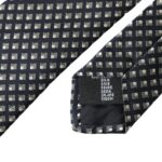 Dolce & Gabbana Schwarze Krawatte für Herren aus 100 % Seide mit Muster, verstellbar