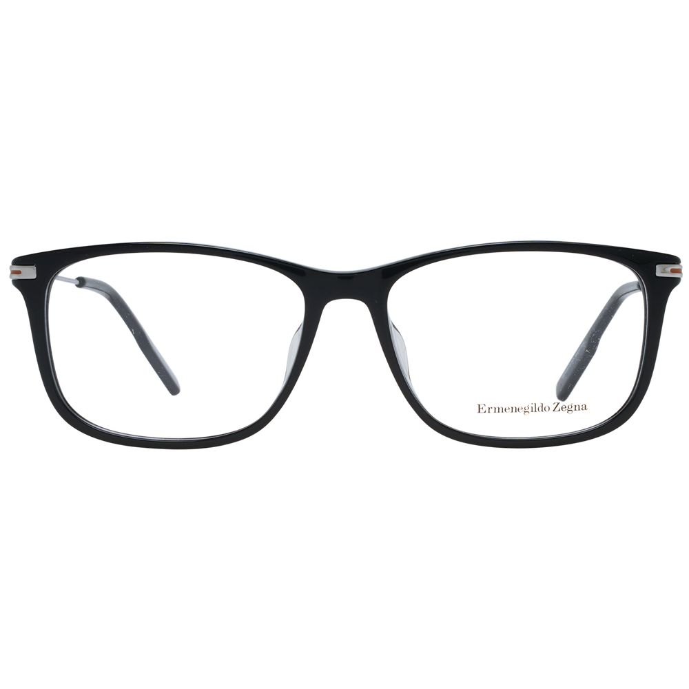 Ermenegildo Zegna Schwarze Kunststoffbrille (Fassungen)