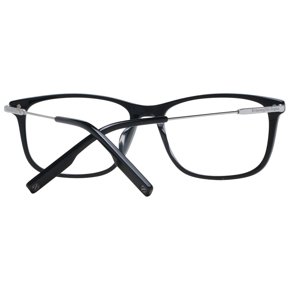 Ermenegildo Zegna Schwarze Kunststoffbrille (Fassungen)