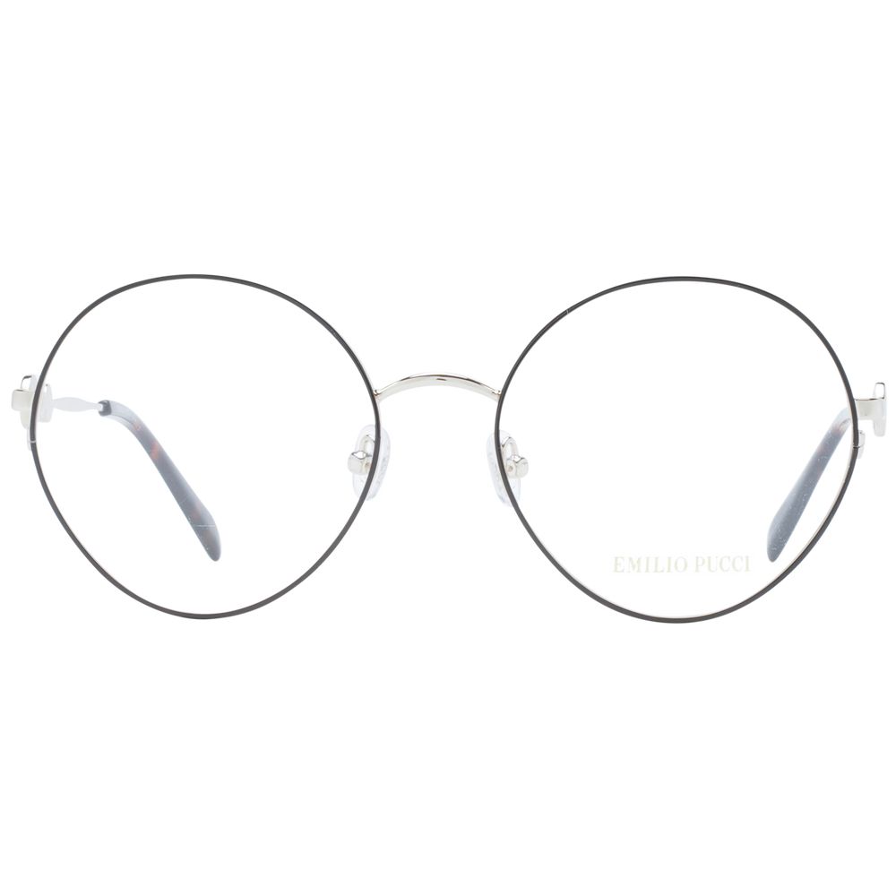 Emilio Pucci Brille aus schwarzem Metall (Gestell)