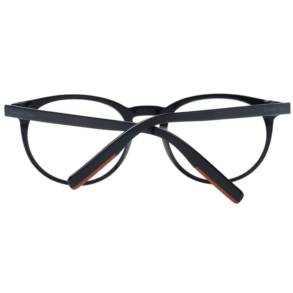 Ermenegildo Zegna Schwarze Kunststoffbrille (Fassungen)