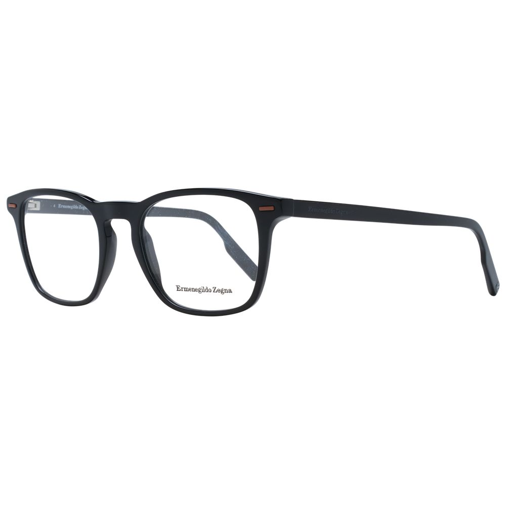 Ermenegildo Zegna Schwarze Kunststoffbrille (Fassungen)