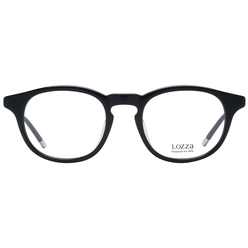 Lozza Brille aus schwarzem Acetat und Kunststoff (Gestell)