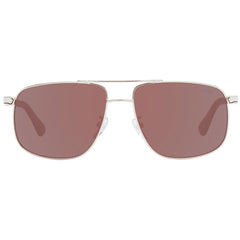 BMW Rose Gold Metal Sunglasses