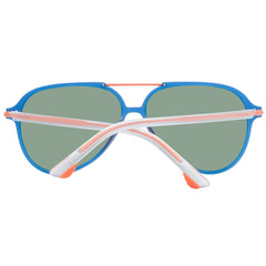 Police Blue Plastic Sunglasses